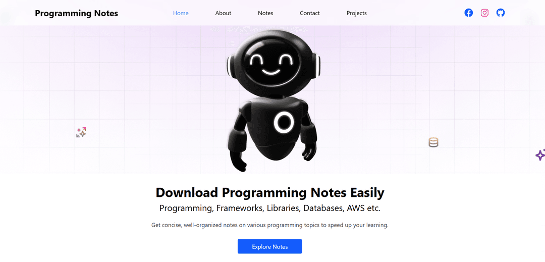 Programming Notes